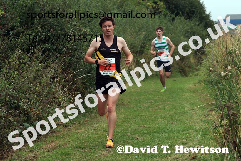 Senior Men and Veterans Relay, 2024 Sunderland XC Relays.  Photo: David T. Hewitson/Sports for All Pics